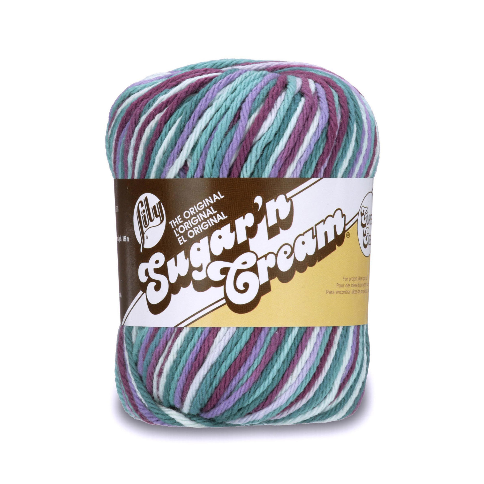 Lily Sugar'n Cream Yarn - Ombres Super Size Crown Jewels